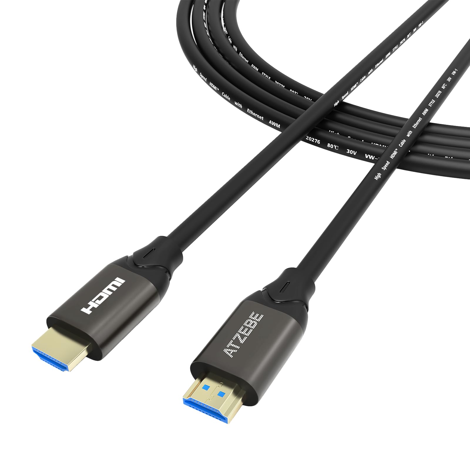 HDMI Cable 15 FT 4K@60Hz,18Gbps Ultra High Speed HDMI 2.0 Cable, HDR, Dolby Vision, HDCP2.2, ARC, 3D, Slim and Flexible,for PS5,Xbox, TV, Laptop, Monitor