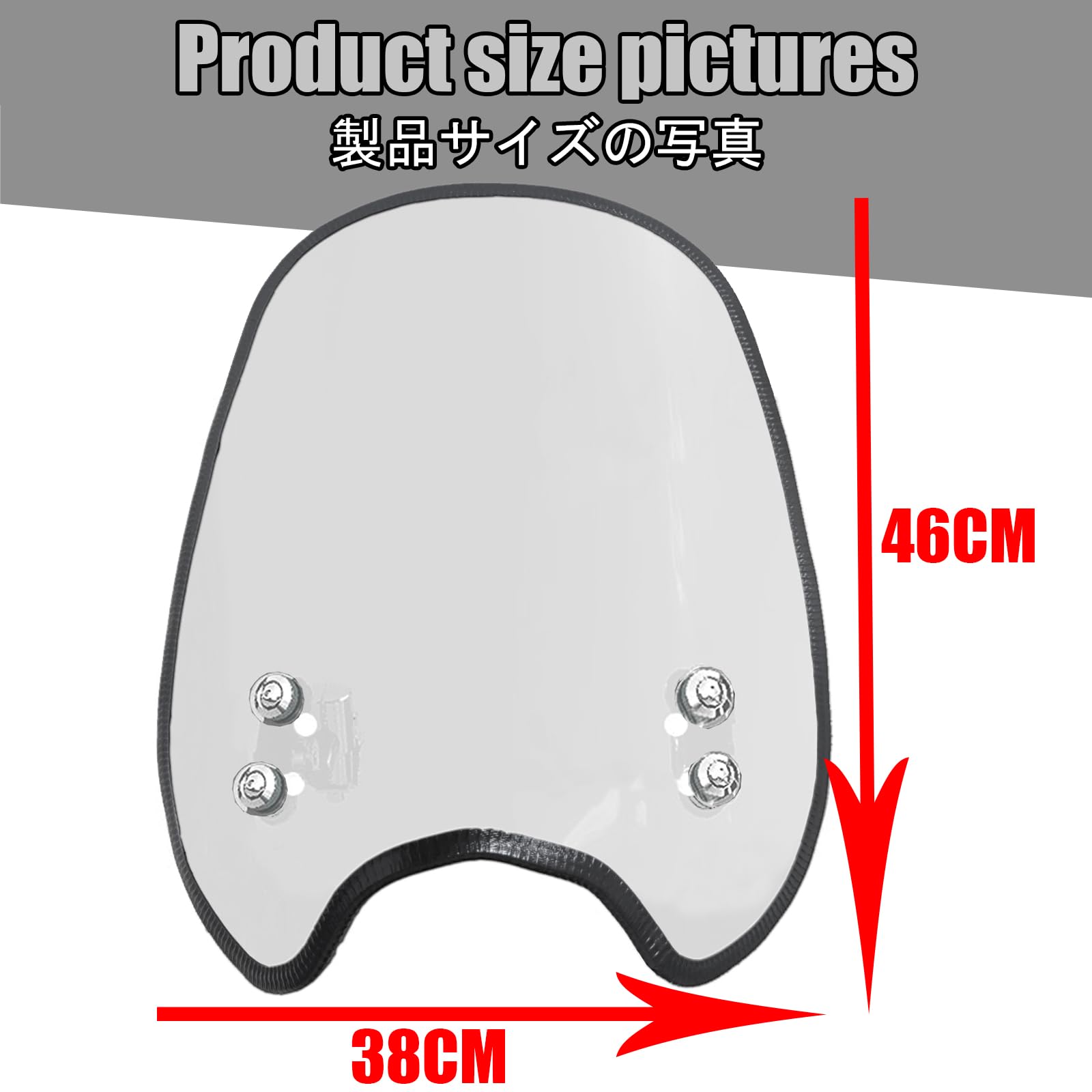 for Sportster Nightster RH 975 RH975S Special 2023-2025 Motorcycle Windshield air Fairing Wind Deflector, Handlebar Windshield Motorcycle Accessories (Smoke Gray,White)