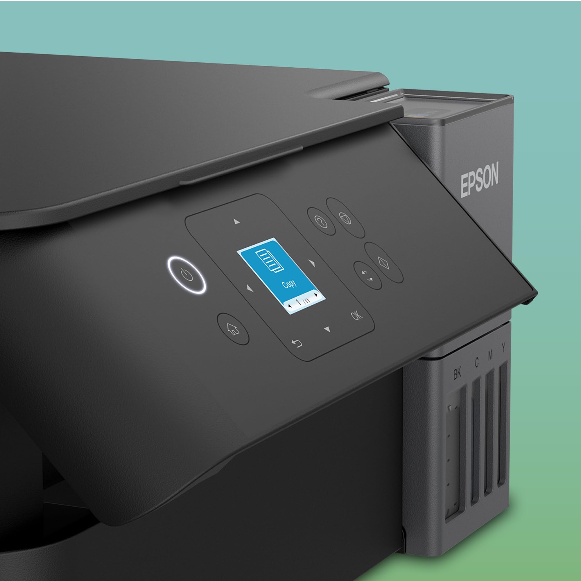 Epson EcoTank ET-2955 Imprimante à Réservoirs D’Encre | Maison & Petit Bureau | Wi-FI | A4 | Imprimer, Copier, Numériser | Écran LCD 3,7cm | Impression Recto Verso Auto | Jusqu’à 3 Ans d’Encre Inclus