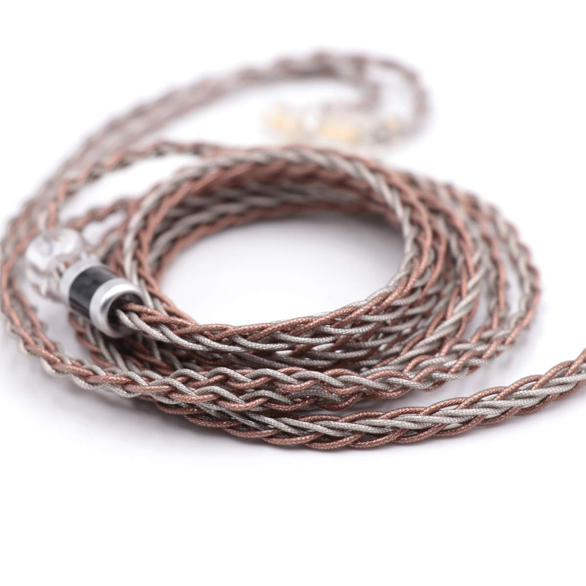 LINSOUL Tripowin C8 - Cable de Repuesto Trenzado para Auriculares BL03 KZ ZS10 PRO AS10 ZS6 ES4 ZST ZSR TRN V80 (2pin0,78 mm, Conector de 3,5 mm)