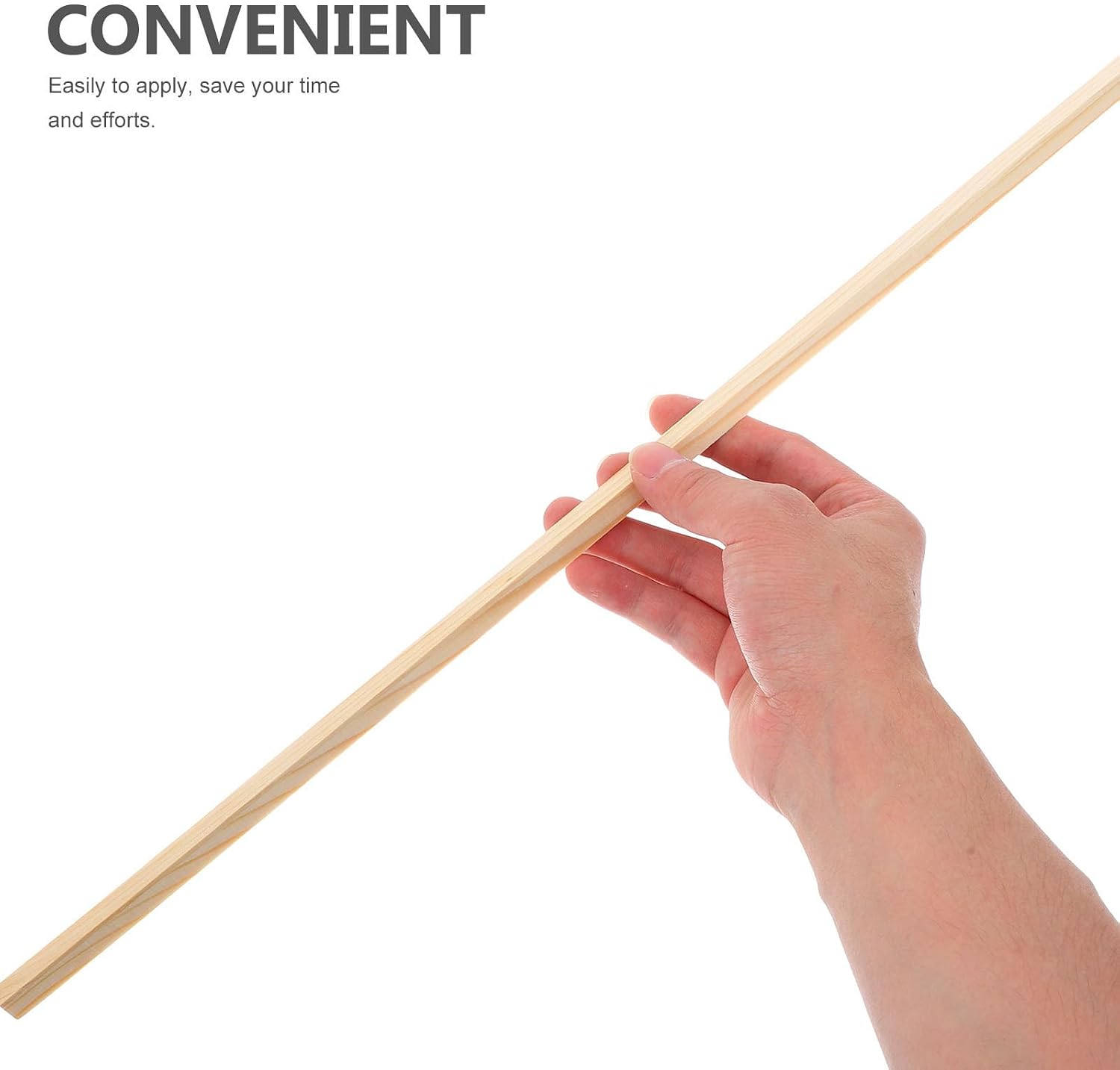 Triangular Wood Trim Strips for Window Frame DIY Craft Project