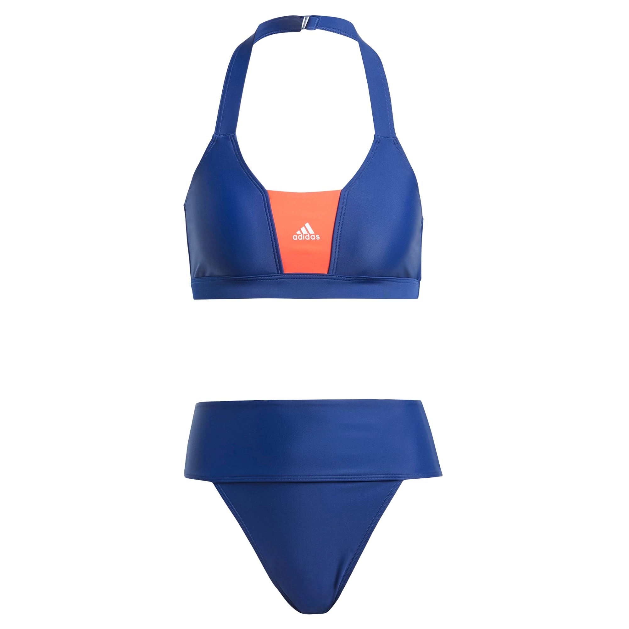 adidas Kobiety Sportswear Colorblock Bikini, Dark Blue/Bright Red, XS