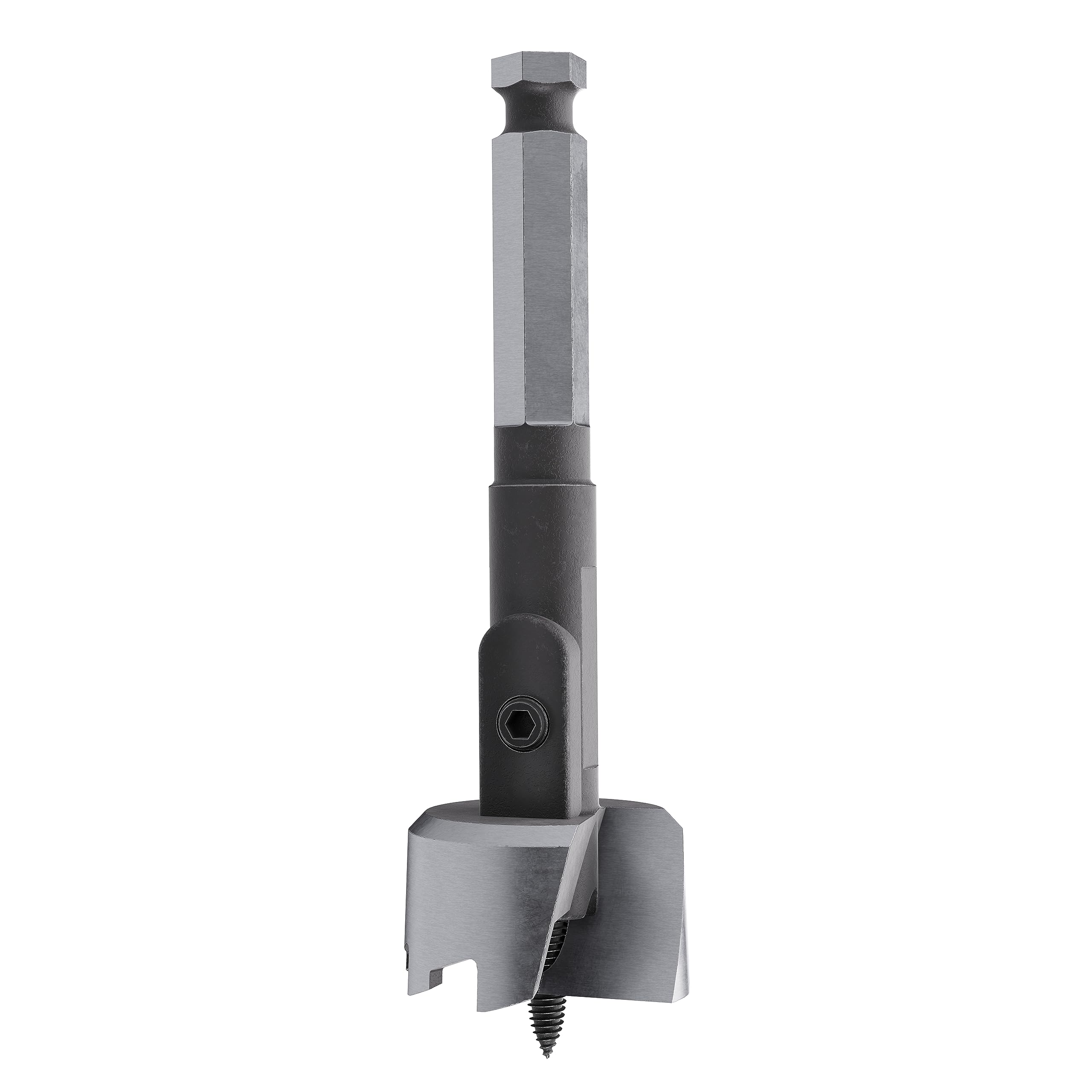 Greycore Tools Self-Feed Drill Bit – Single-Cutter Self Feed Drill 1-1/2 Inch – Professional Boring Drill Bits for Woodworking – Aggressive Feed Screw Thread for Fast and Smooth Drilling — Amazon image 3