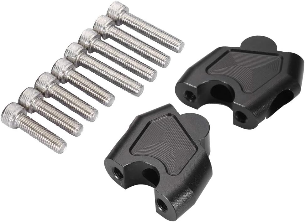 Motorcycle Handlebar Risers, CNC Motorcycle Riser Lifting Handlebar Clamp Replacement for NC700X NC700S NC750X NC750S CB500F CB500
