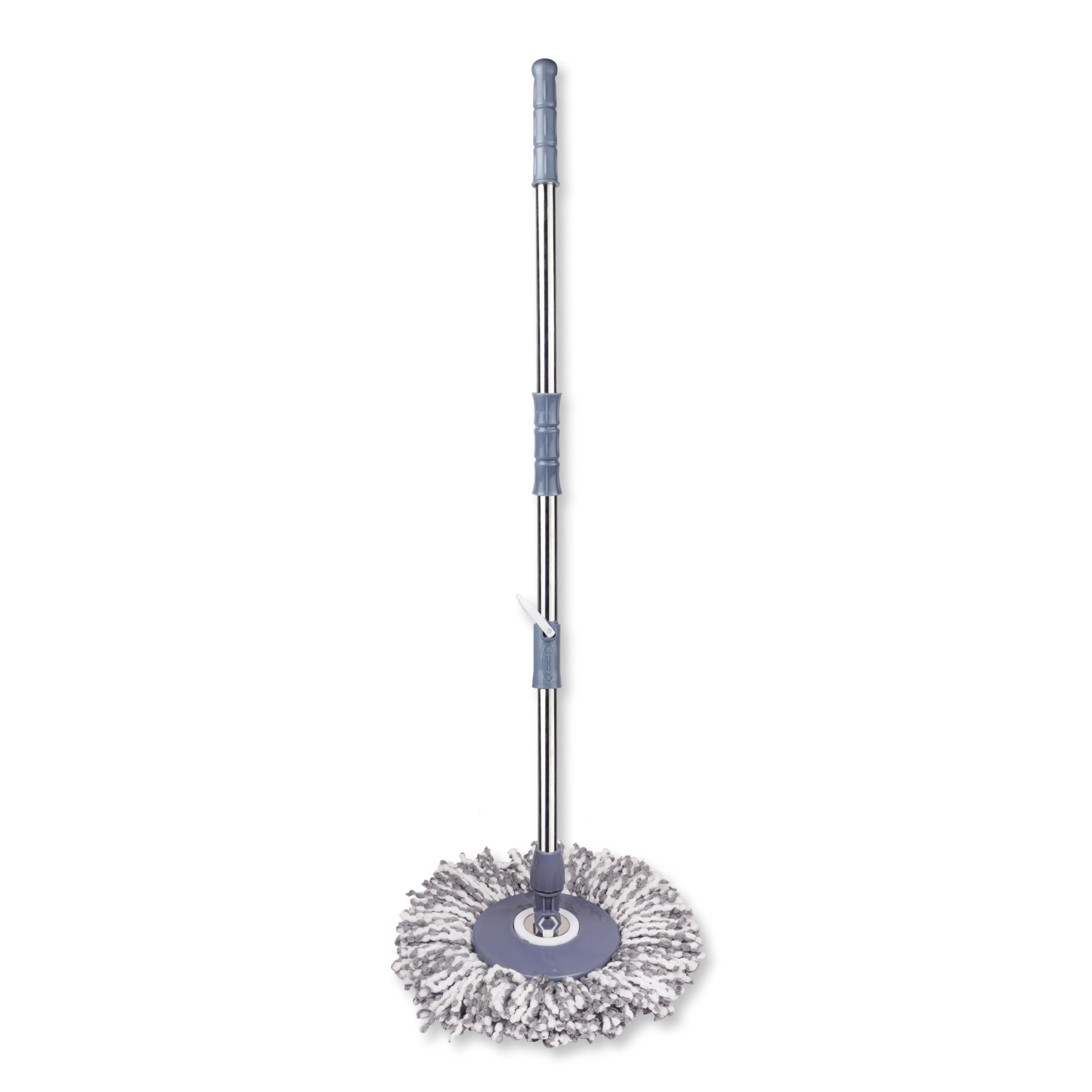 Vault Bharat Premium mop Stick for Floor Cleaning | 360 Degree Spin Mop Stick Rod with 1 Microfiber Refill | Standing Magic Pocha with Easy Grip Handle for Floor Cleaning - Grey (Warranty: 1 Year) (B0CW68KP8X) Amazon Price History, Amazon Price Tracker