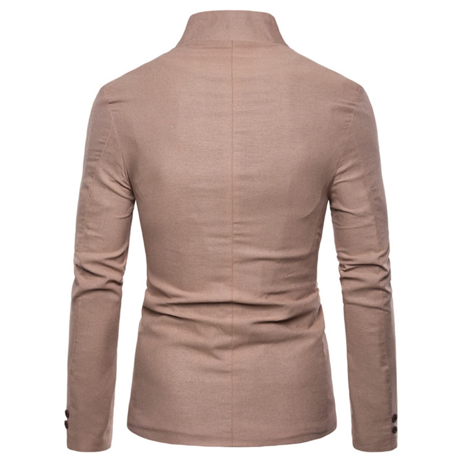 Giacca Blazer da Uomo Abito da Uomo Casual Sportiva Business Blazer Regular Fit Tinta Unita 2 Bottoni in Cotone Lavato Giacchetto Primaverile Uomo Jacket da Abito d'Affari Business Capispalla Leggero