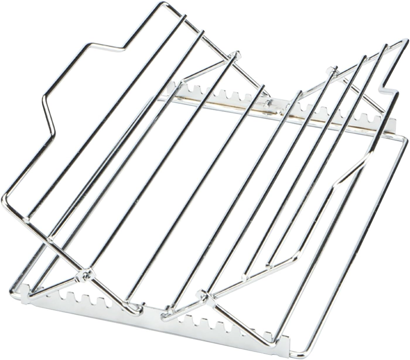 Roasting Rack for Turkey - Adjustable V Shaped Stand for Roasting ...