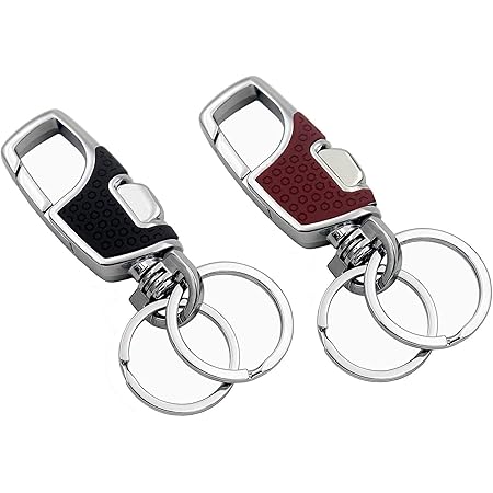 DOCOSS- Pack Of 2-Metal Antique Keychain For Men Stylish / Double Key ...
