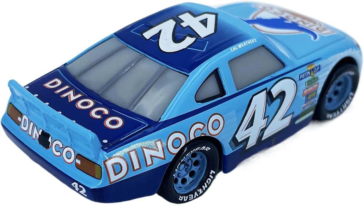 2PCS Portable Small Toy Car 1:55 Diecast Model Metal Body Racers for Preschool Kids 3+ Year Boy Gift (F1+NO.42)