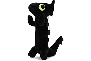 Lightfury Plush Stuffed Animal - 10 Inches Night Fury Plush Dragon Figure...