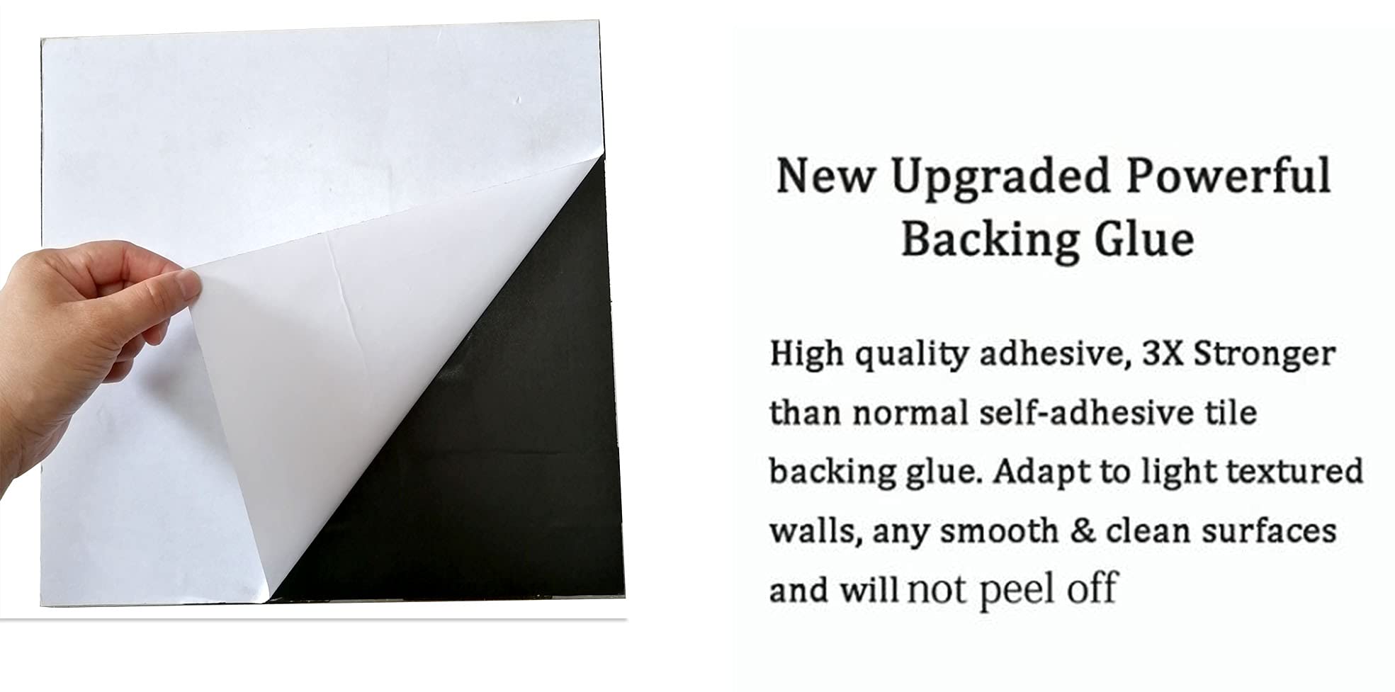 Aazon.co: XUANINY Peel And Stick Backsplash Tiles, Triangle Surface - View #9