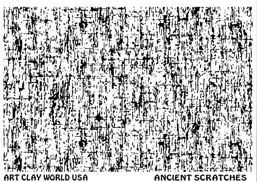 Flexistamps Texture Sheet Ancient Scratches Design - 1 Pc.
