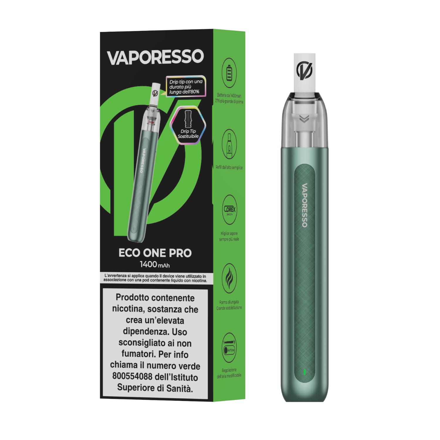 vaporesso eco one liquido Vaporesso Gen 200 Vape Kit main image 0