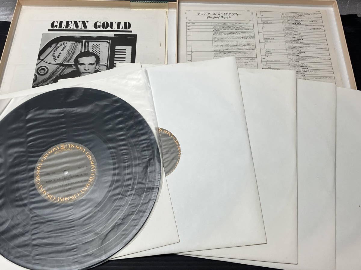 Amazon.co.jp: 【C-376】帯付5LP-BOX グレン・グールド モーツァルト 