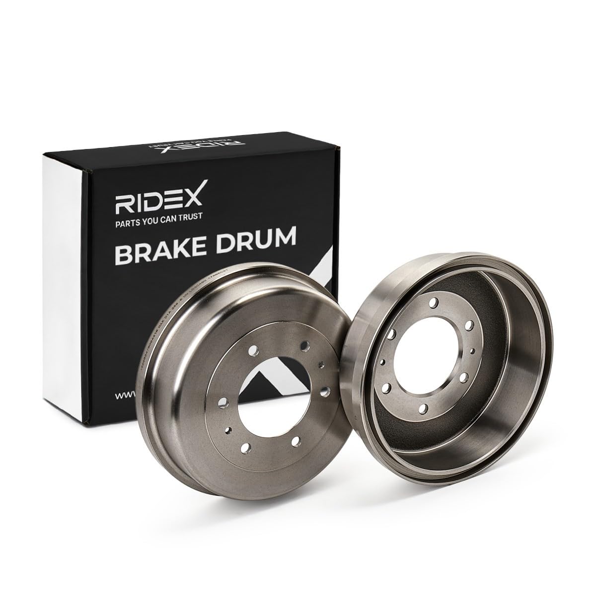 RIDEX 123B0095 2x Tamburo freno Posteriore Compatibilità con NISSAN TERRANO II R20