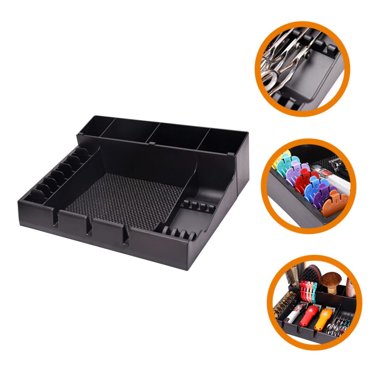 Mikinona Hair Clipper Tray Wired Display Stand Abs