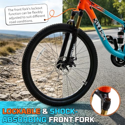 Lukstr 26 Inch Lockable Suspension Bike