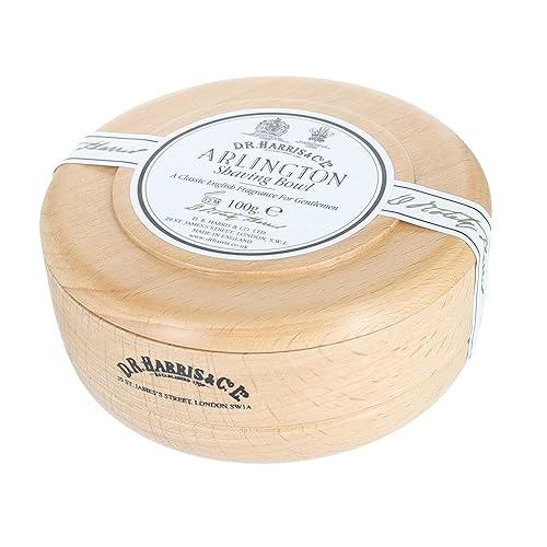 D.R. Harris & Co. Ltd., Jabón de afeitar Arlington - Cuenco de haya, 3.53 oz