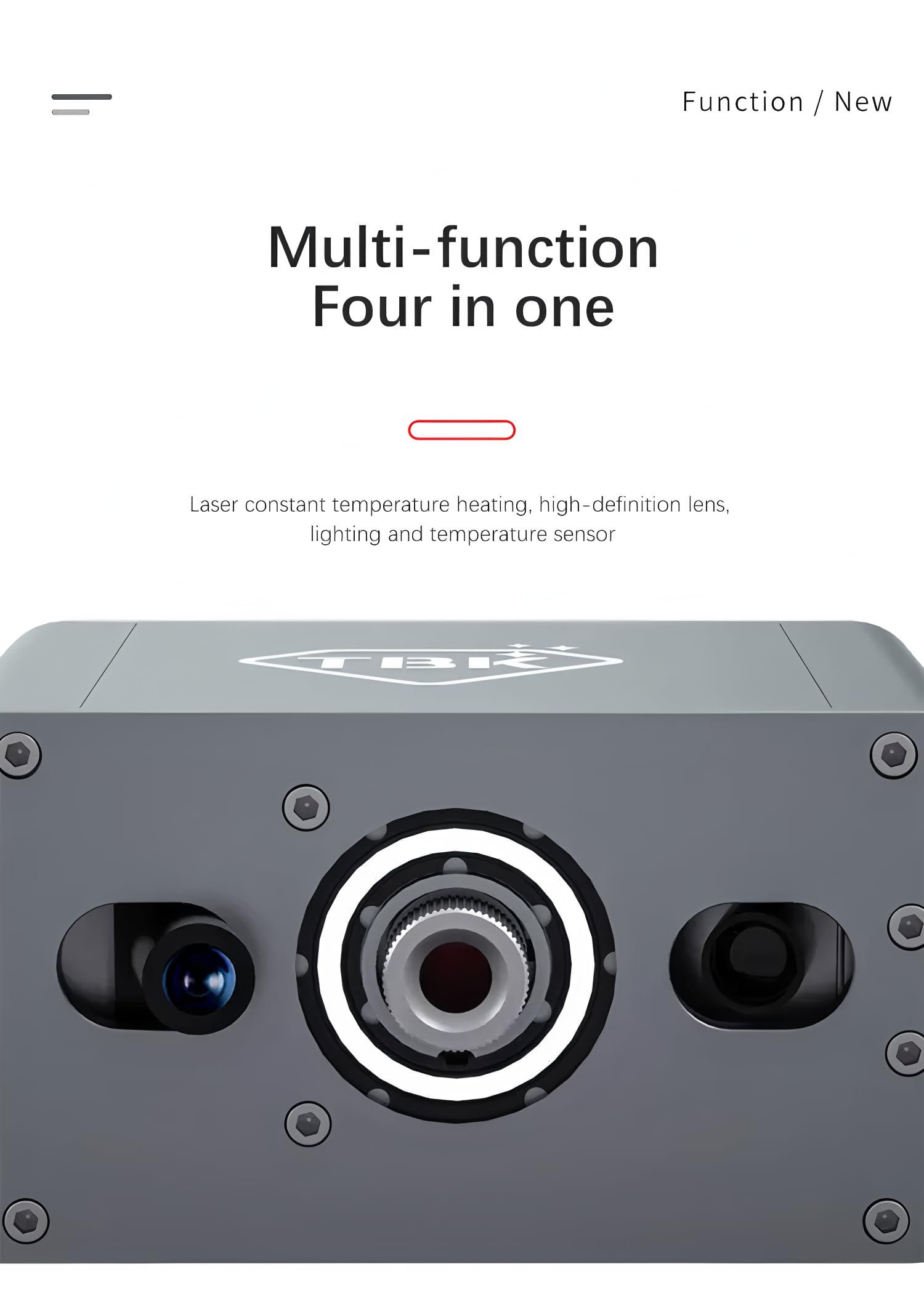 Stazione di saldatura laser con telecamera HD TBK 2205, attrezzatura per micro-saldatura per la manutenzione delle schede logiche degli smartphone (TBK 2205)