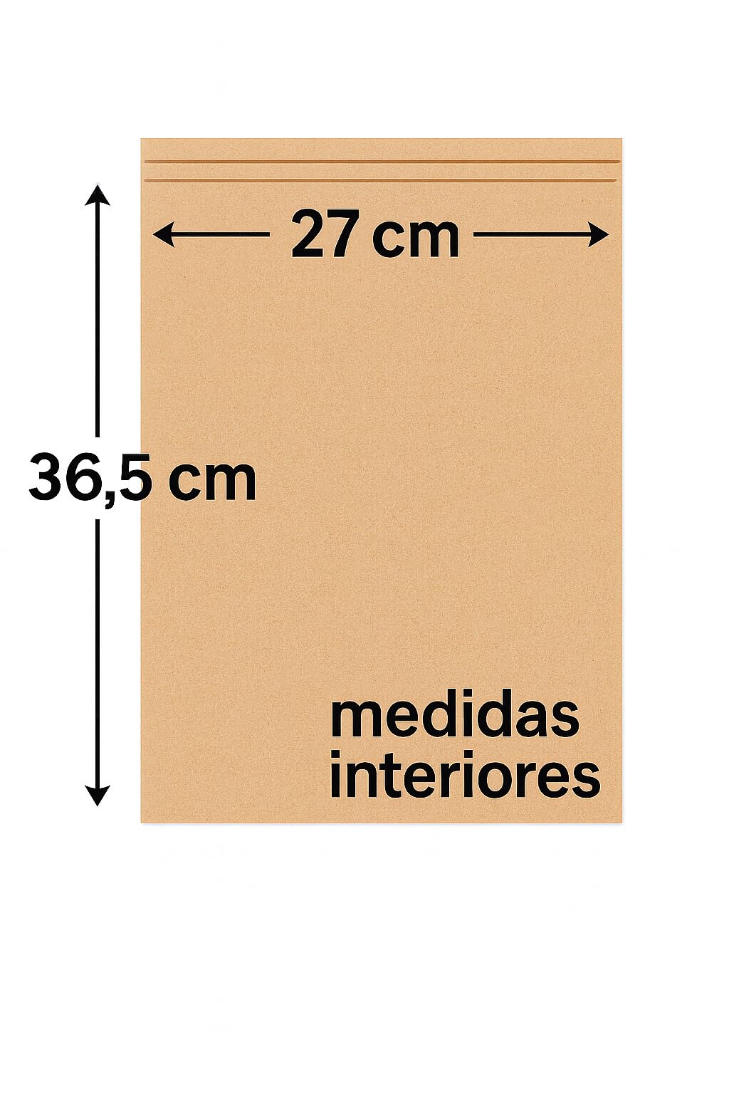 Sobres acolchados kraft 27x36 cm (pack de 100) | Sobres burbuja grandes para envío | Reciclables, biodegradables y con cierre adhesivo resistente