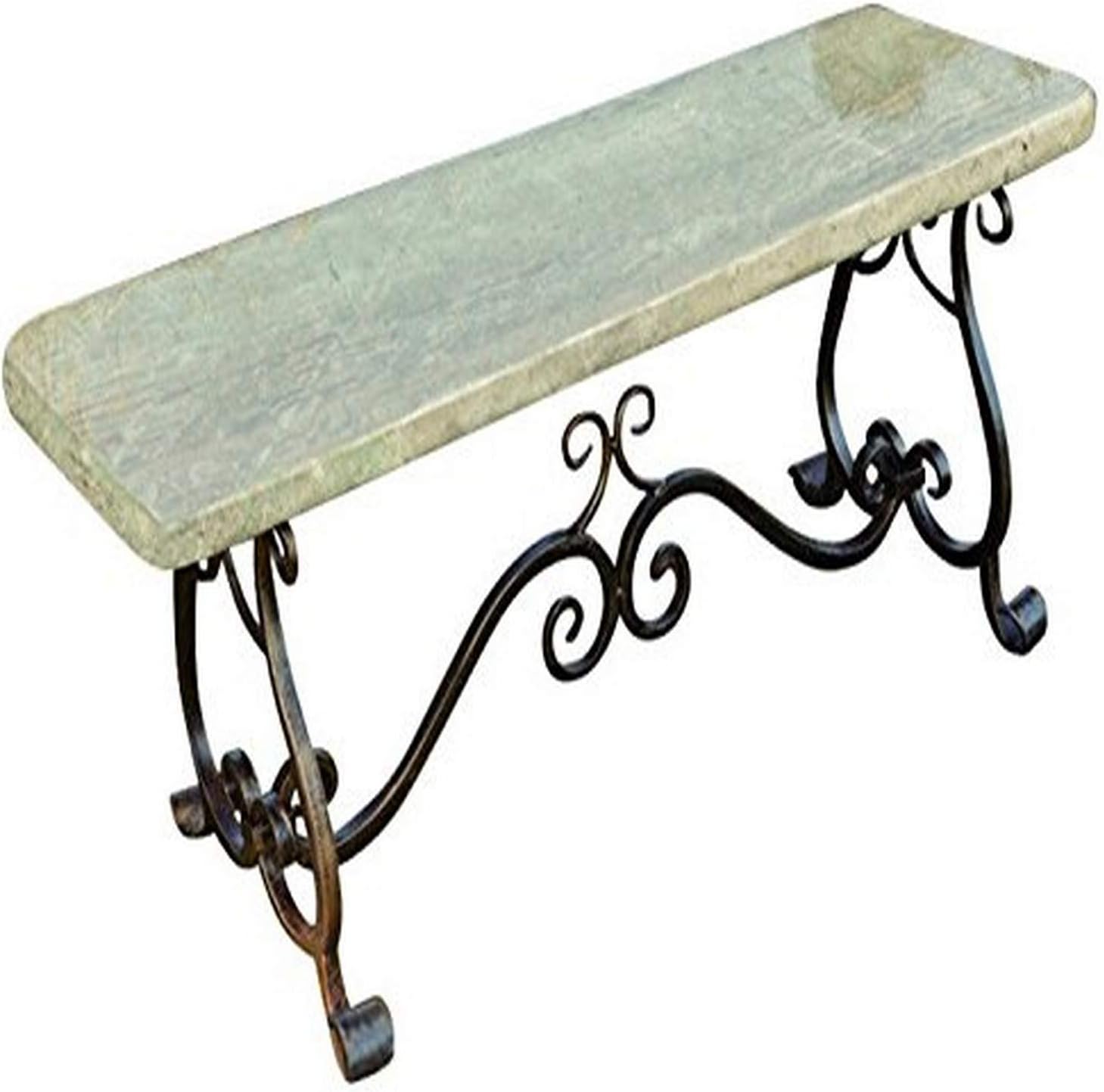 BE-ME-JA Granite Melody Bench, Jade