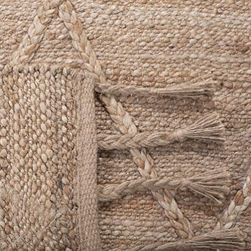 Tapete decorativo rectangular 6x9 ft SAFAVIEH natural miniatura 7