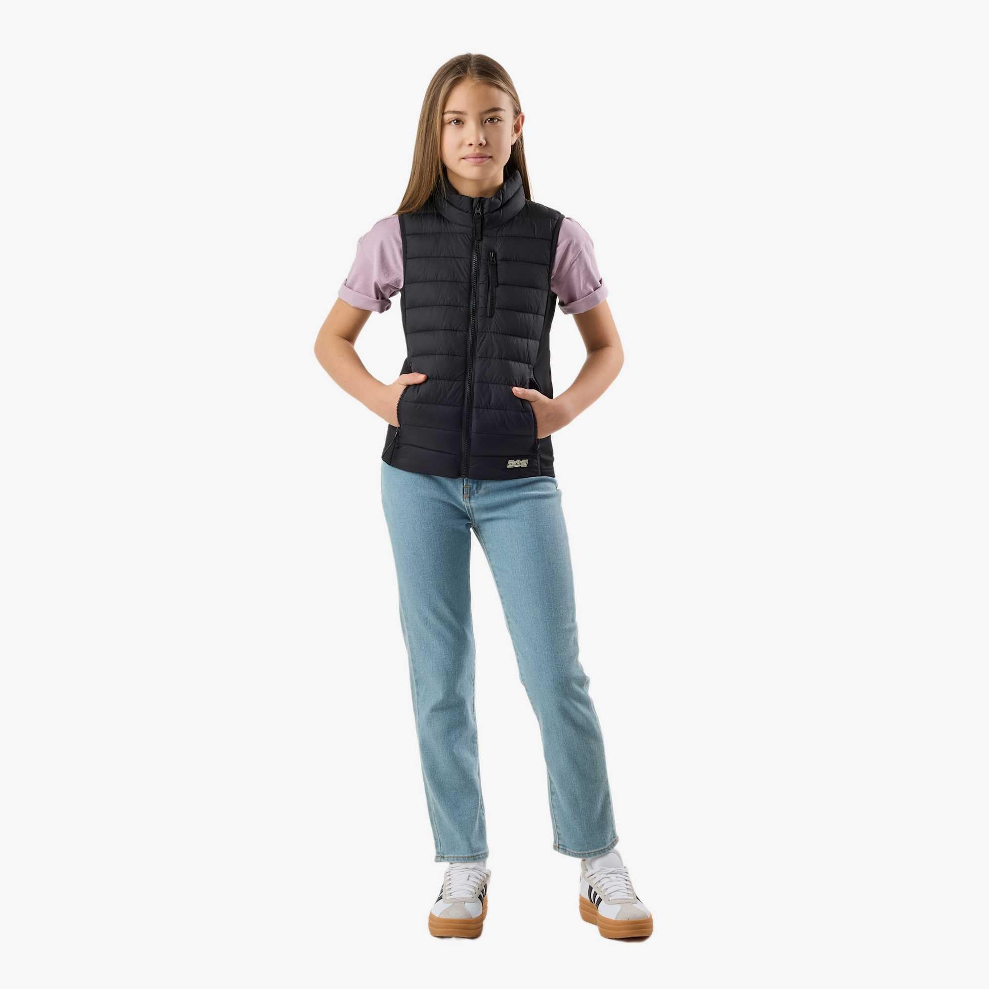 Denver Hybrid Weste für Kinder Leichte Weste mit Brusttasche