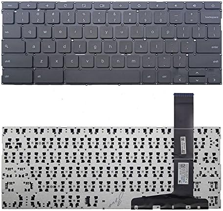 New US Black Laptop Keyboard Without Frame Replacement for Asus Chromebook C300 C300M C300MA