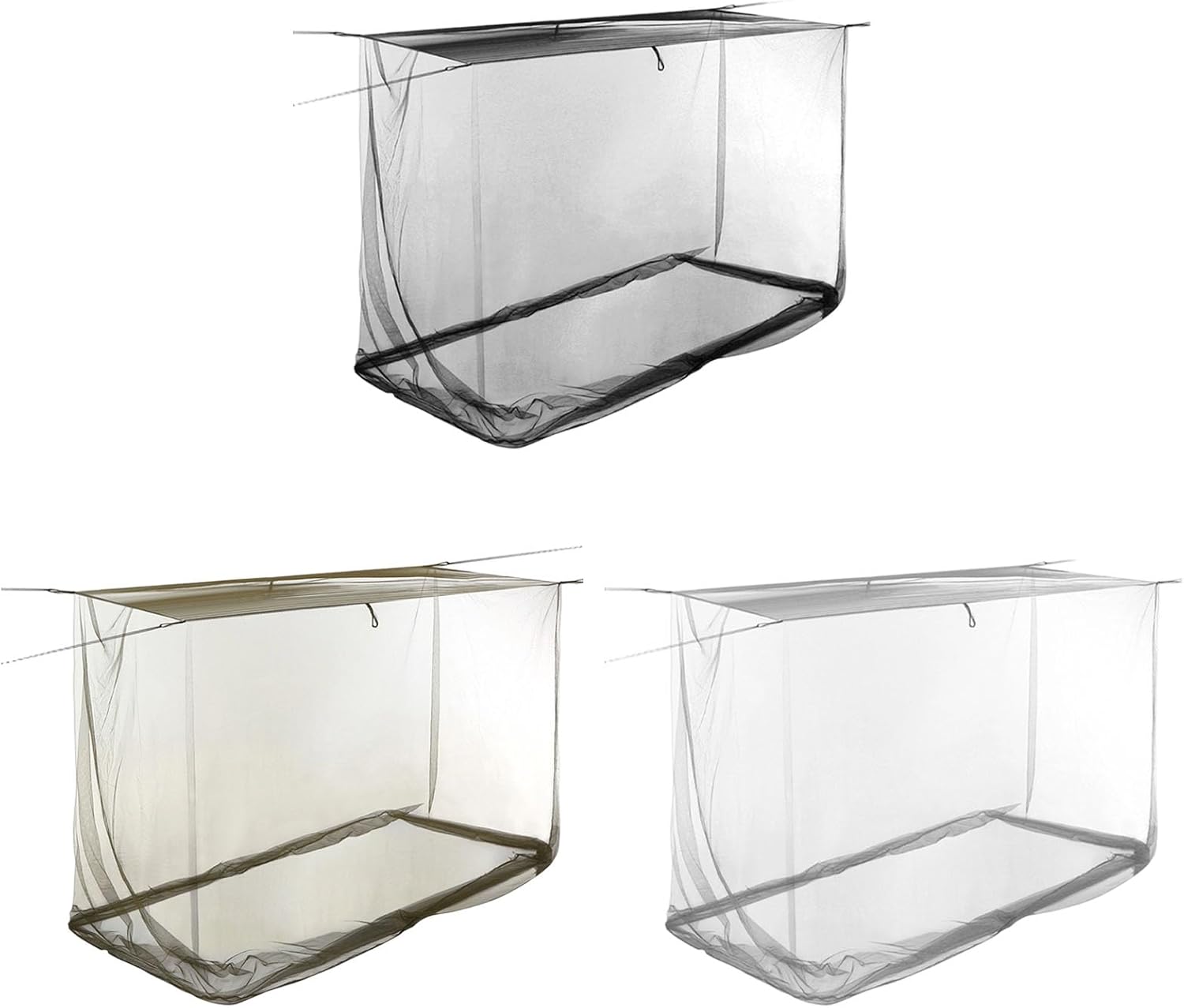 High Ventilation Camping Bed Net with Reinforced Edges Quick Deploying Systems for Backpackers and Nature Enthusiasts Camping
