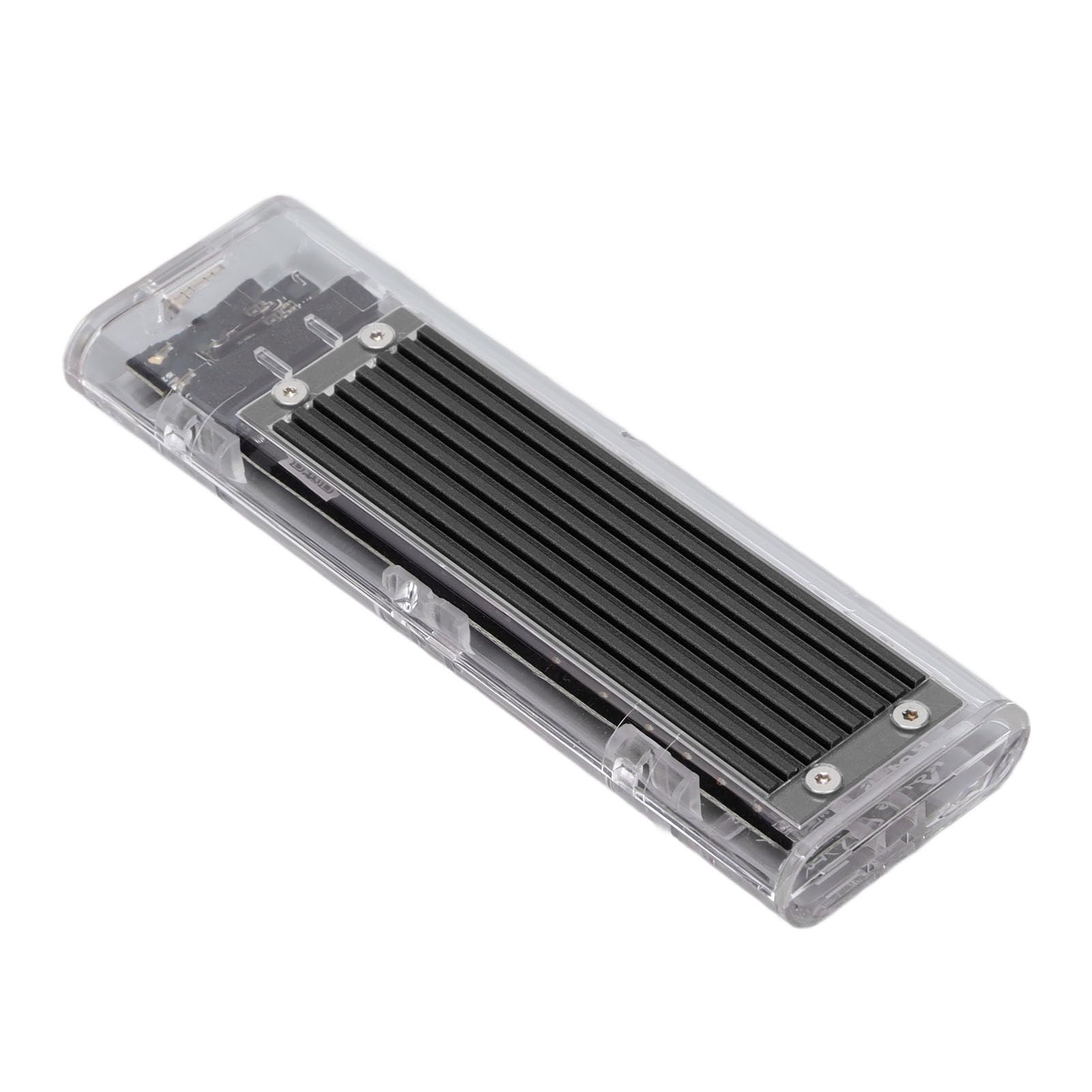 Generic Adapter Zewnętrznego Dysku Twardego Szybka Transmisja 10 Gb/s Obudowa Konwertera USB3.1 Gen2 do Komputerów PC Kompatybilna z Komputerami Mac/ (BLACK)