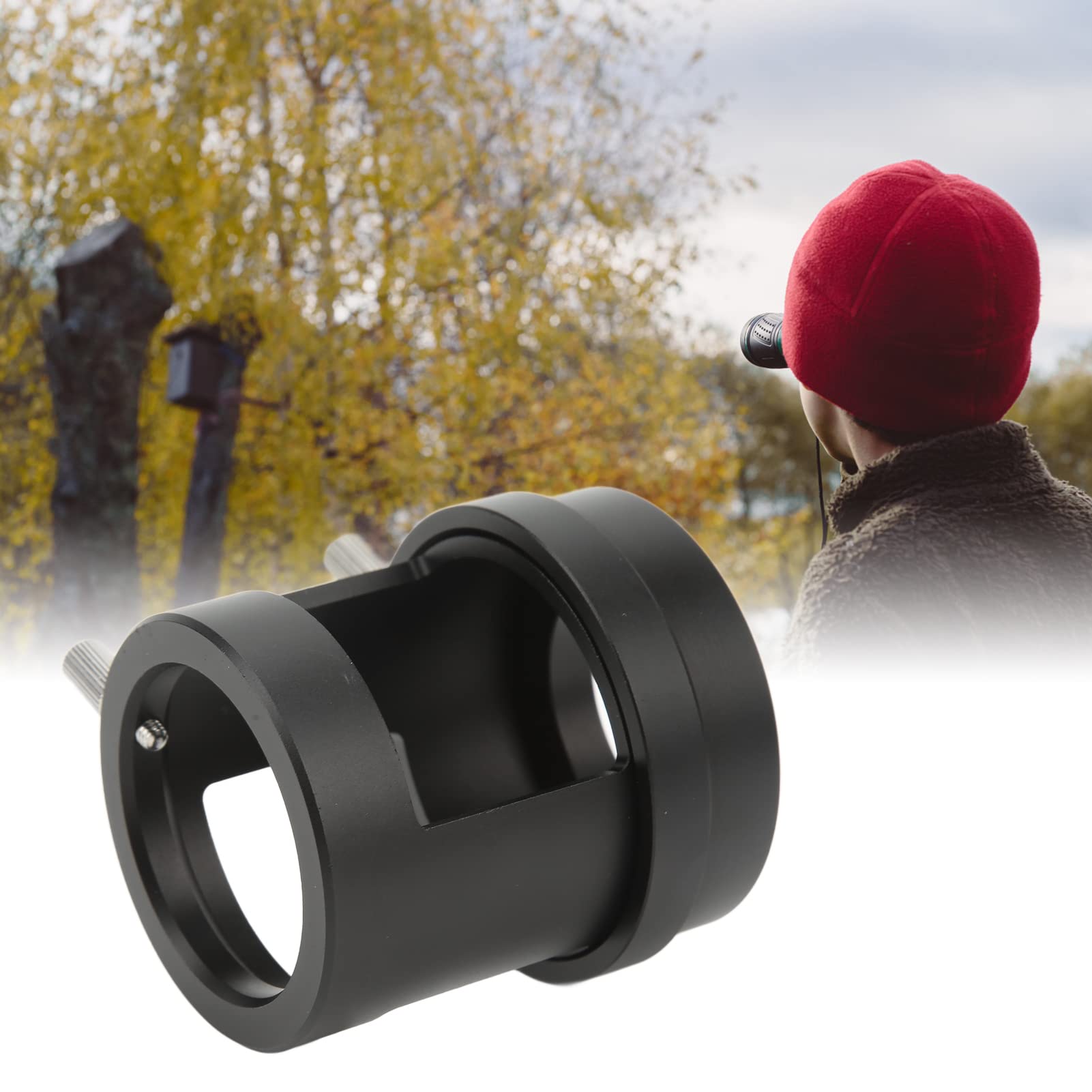 Acouto Anillo de Tubo Adaptador de Cámara para Telescopio Terrestre para Cámara SLR Rosca M42 Montura T2 Lente para Observación de Aves a Adaptador SLR Piezas de Montaje y para Cilindro Aplicable