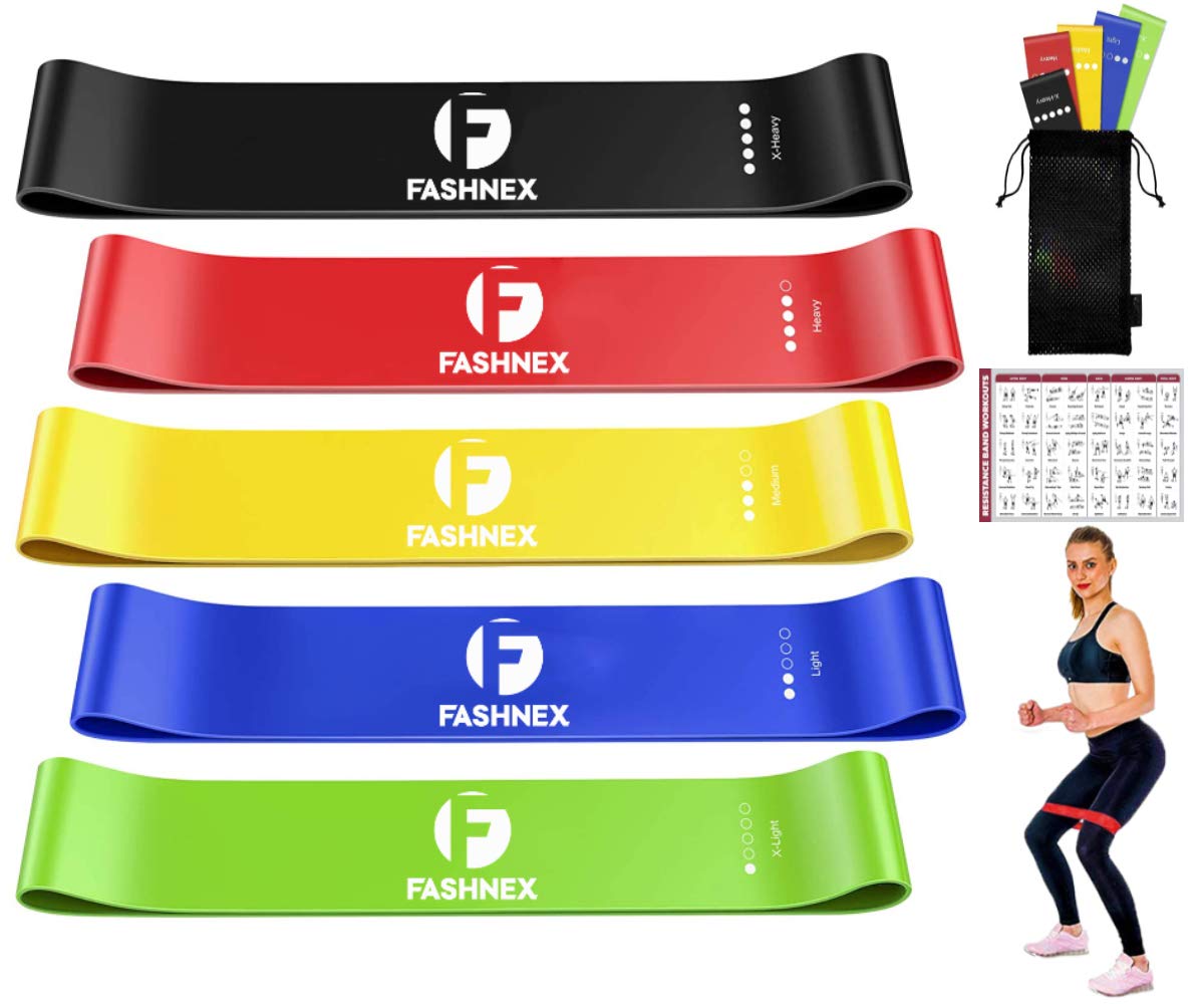 See full amazon price history chart for Fashnex Loop Resistance Bands for Men & Women (Set of 5) Fashnex Loop Resistance Bands for Men & Women (Set of 5) (B0B7G2BCPG) Amazon Price History, Amazon Price Tracker