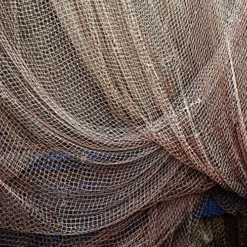 Fishing Net-Decorative Fishing Net DÃ©cor-Fish Netting Decoration-5'x10' Commercial Fish Net Fishing-Large Fishing Net-Fish Net DÃ©cor-Netting Material Pirate Party Costume-Nautical Beach DÃ©cor
