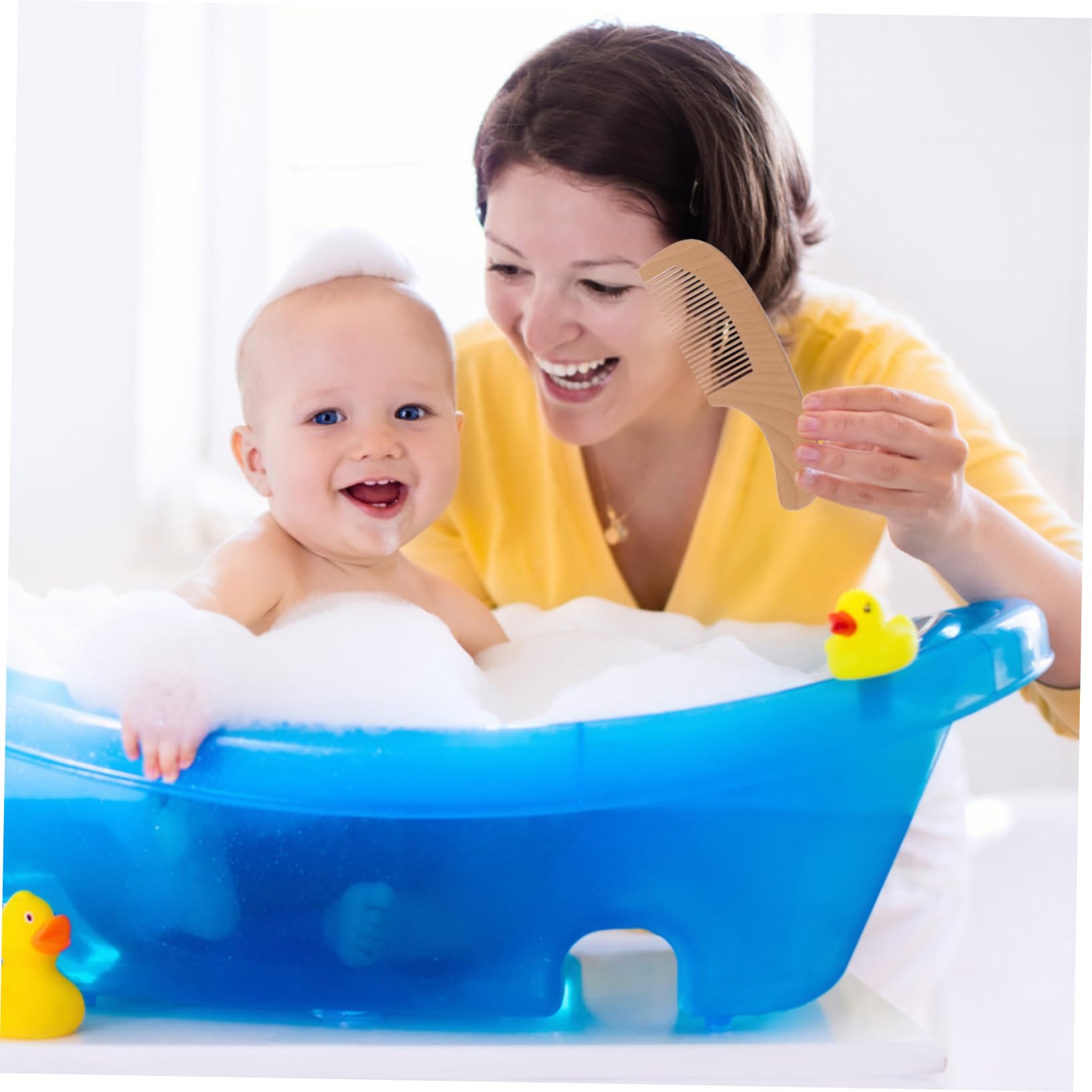 VICASKY Set Di 5 Spazzole Per La Del Bambino Spazzola Per Il Cuoio Capelluto Del Bambino Spazzola Morbida Per La Toelettatura Spazzola Per Il Bagno Del Neonato