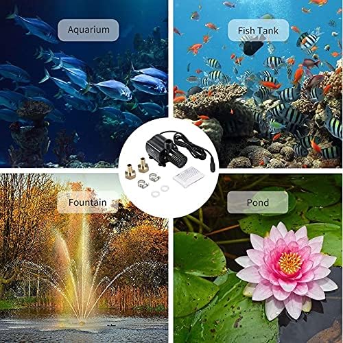 Miniatura 5 de JOEBO Bomba sumergible eléctrica de agua fría Bomba de fuente de circulación de agua para Dc12v 800l Qr90b Bomba de agua sin escobillas Dc miniatura