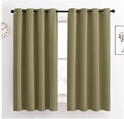 Cortina Sala Quarto Cozinha Escritório em Tecido Oxford Premium 2,60m x 1,40m (Caqui)