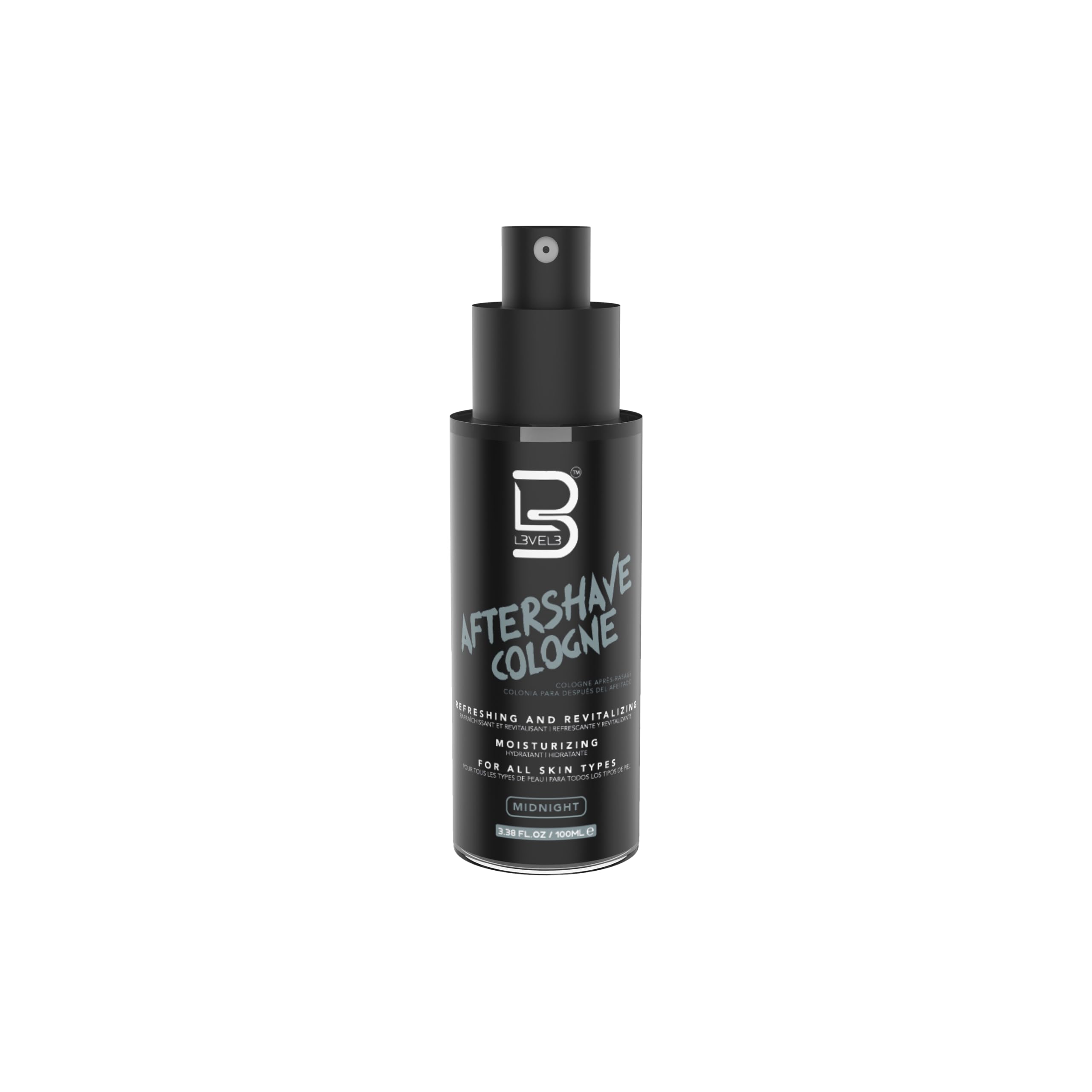 L3 Level 3 After Shave Spray Cologne - Softens Skin - Refreshes and Relieves Face and Skin - Moisturizing Formula Level Three After Shaving