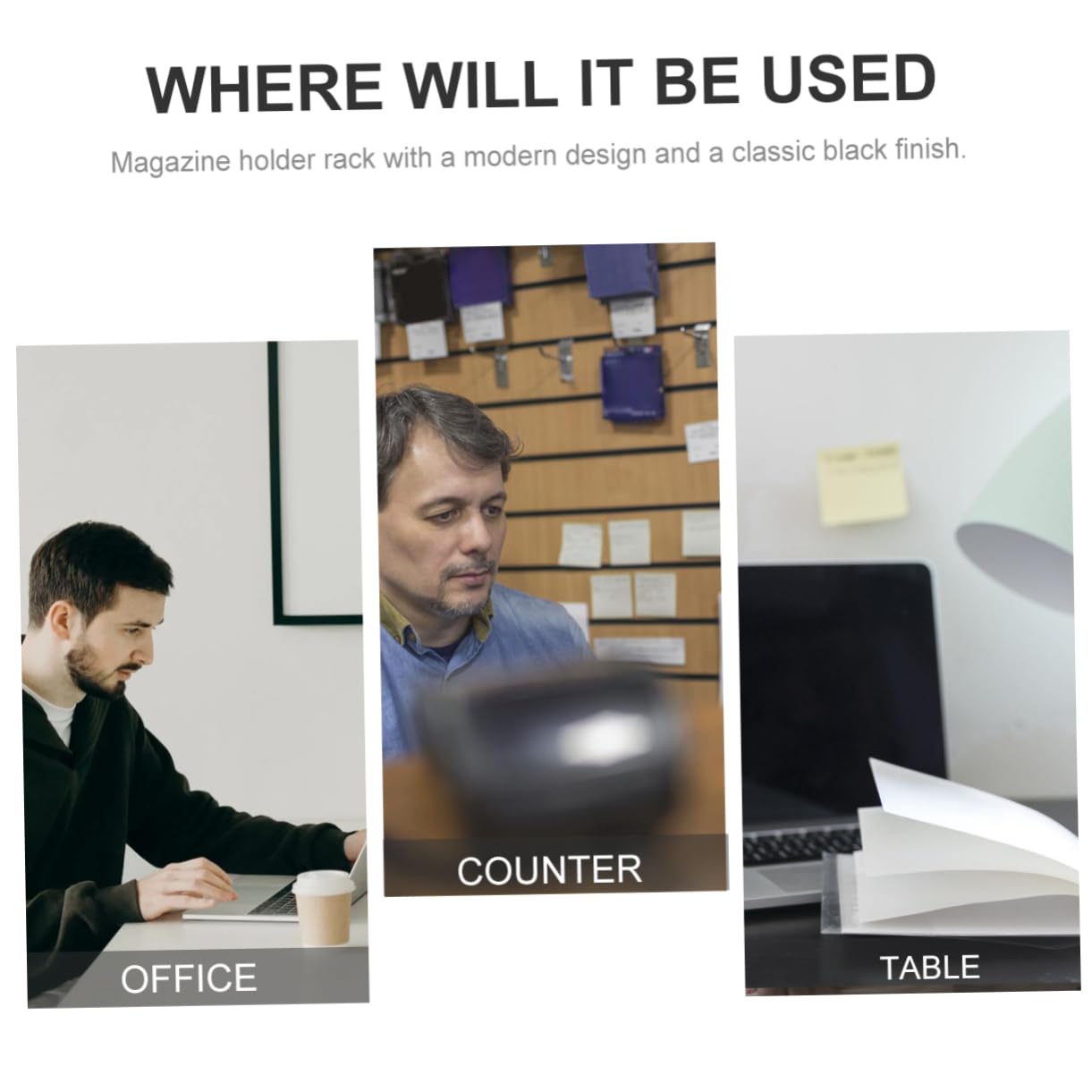 VILLCASE Organizzatore Per Documenti Da Scrivania Indipendente Con 4 Scomparti in Rete Argentata E 4 Scomparti Per Quaderni