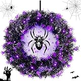Photo Gallery rddaipe ghirlanda di halloween 35cm con luci led - decorazioni di ragno per porta e casa - festa di halloween Photo Gallery rddaipe ghirlanda di halloween 35cm con luci led - decorazioni di ragno per porta e casa - festa di halloween
