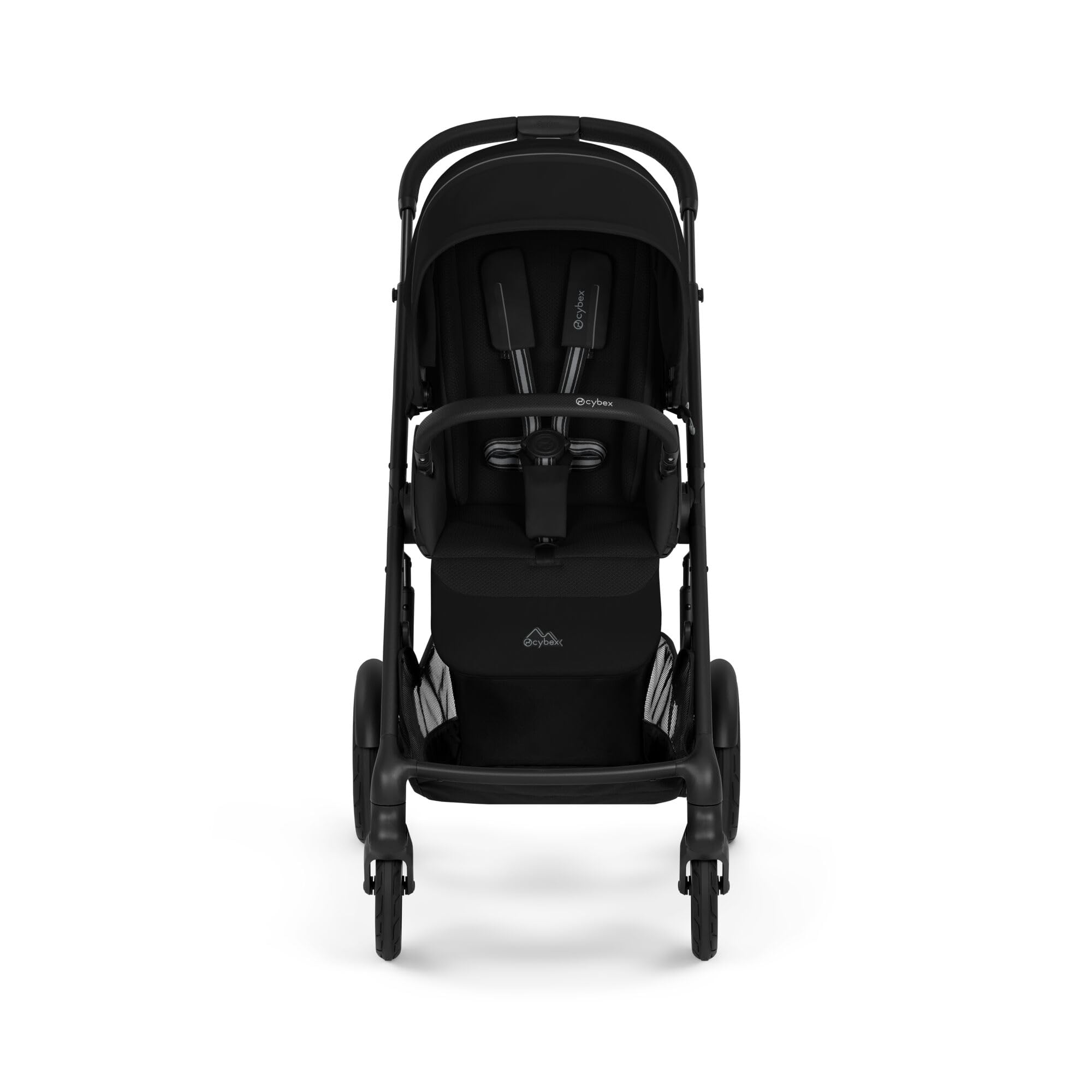 CYBEX Gold TALOS S LUX Passeggino, Dalla Nascita Fino a 22 kg (circa 4 anni), Con Sospensioni Fuoristrada, Maniglione Regolabile e Posizione Reclinabile Ergonomica, Moon Black