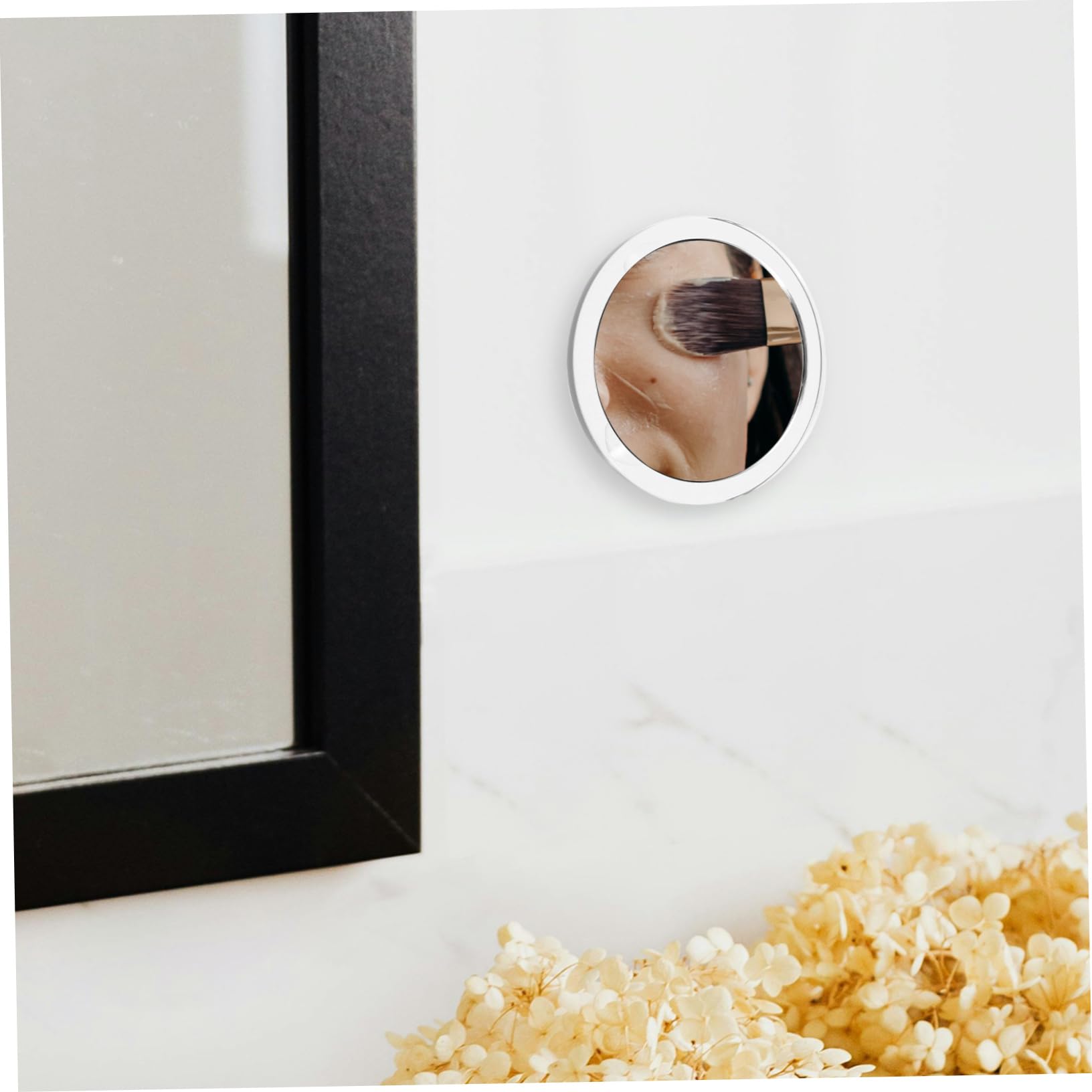 FOMIYES Specchio Da Trucco Portatile Con Ingrandimento 30x 4 Pezzi Per Uso Domestico Costruzione Robusta