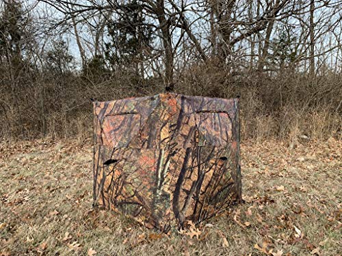 ALPHA CAM Compact Two-Panel One-Way See-Through Hunting Blind
