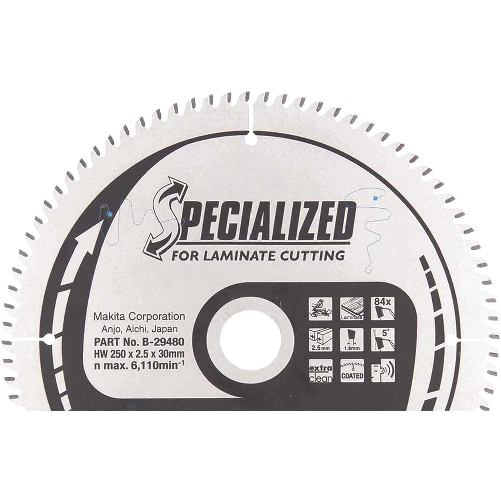 Makita Multi-Colour B-29480 Specialised Laminate Cutting Blade