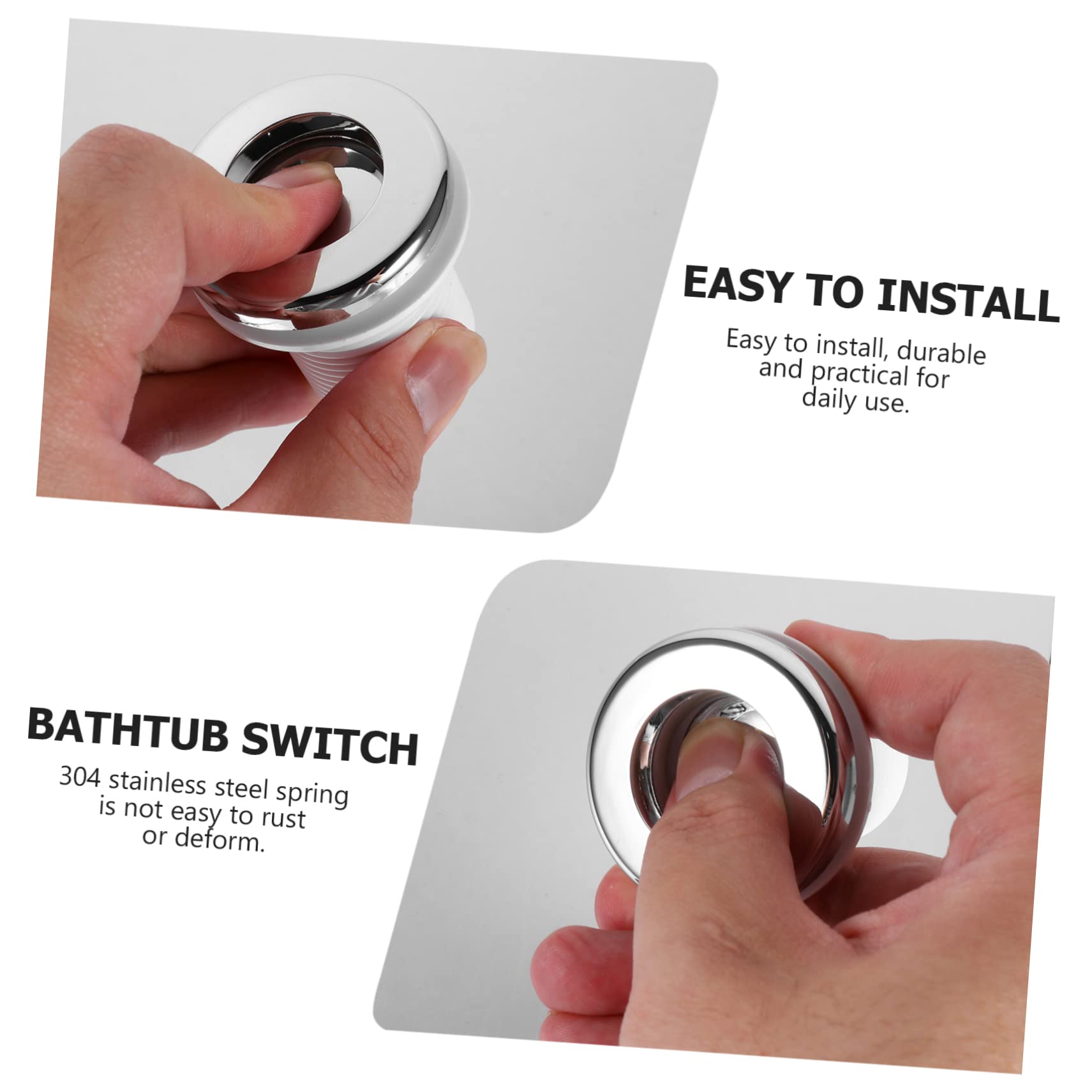 Kit Pulsante Aria OSALADI - 12 Pezzi Per Tritarifiuti E Vasca Idromassaggio, Facile Installazione - Foto 13