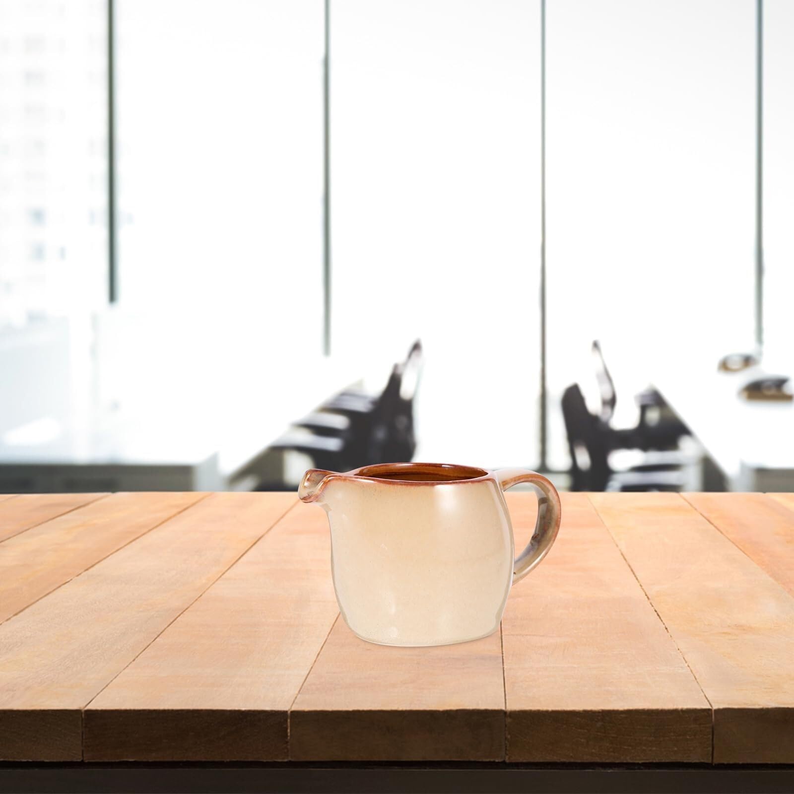 Ceramiczny sos i dzbanek - niebieski dozownik do sosu do sosów do sosów do sosów syropowych do kawy, mleka, sosu sojowego, elegancki garnek do serwowania do kuchni i jadalni