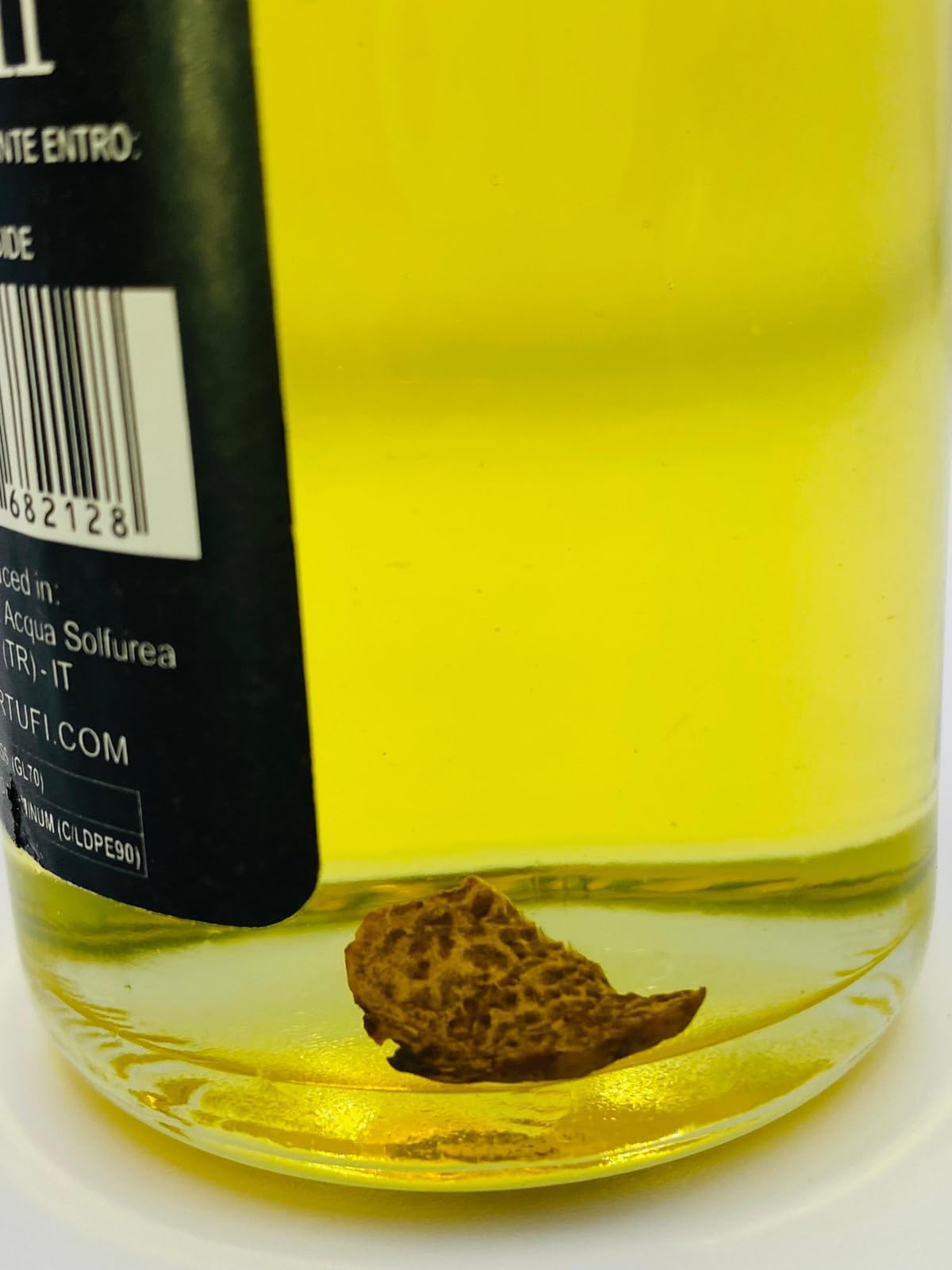 RealTartufi – Olio d’Oliva al Tartufo bianco 250 ml, Condimento Gourmet Italiano Aromatizzato, Olio tartufato per Pasta, Carne, Pizza, Insalate, Regalo Cucina