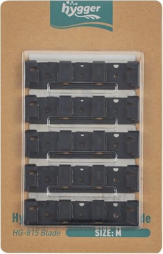 Miniatura 9 de hygger Cuchillas magnéticas de repuesto de acero inoxidable para limpiador HG-815 paquete de 5 pequeño