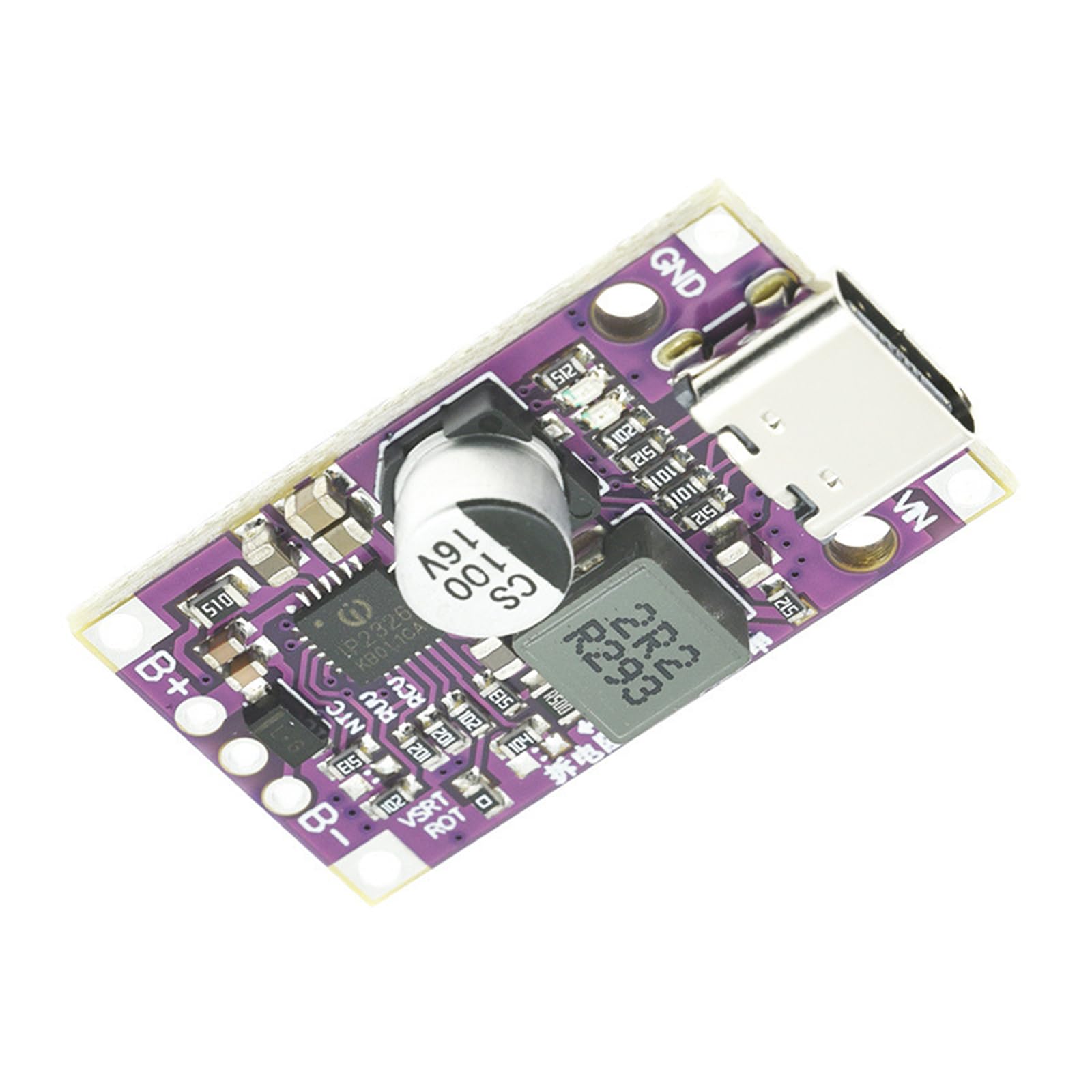 Type C Power Fast Charging Module 15W 8.4V 12.6V 1.5A Fast Charging Mobile Power Module Circuit Board Type C