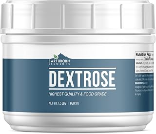 Earthborn Elements Dextrose (1.5 lb), Sugar Substitute, Always Pure, Workout Boost