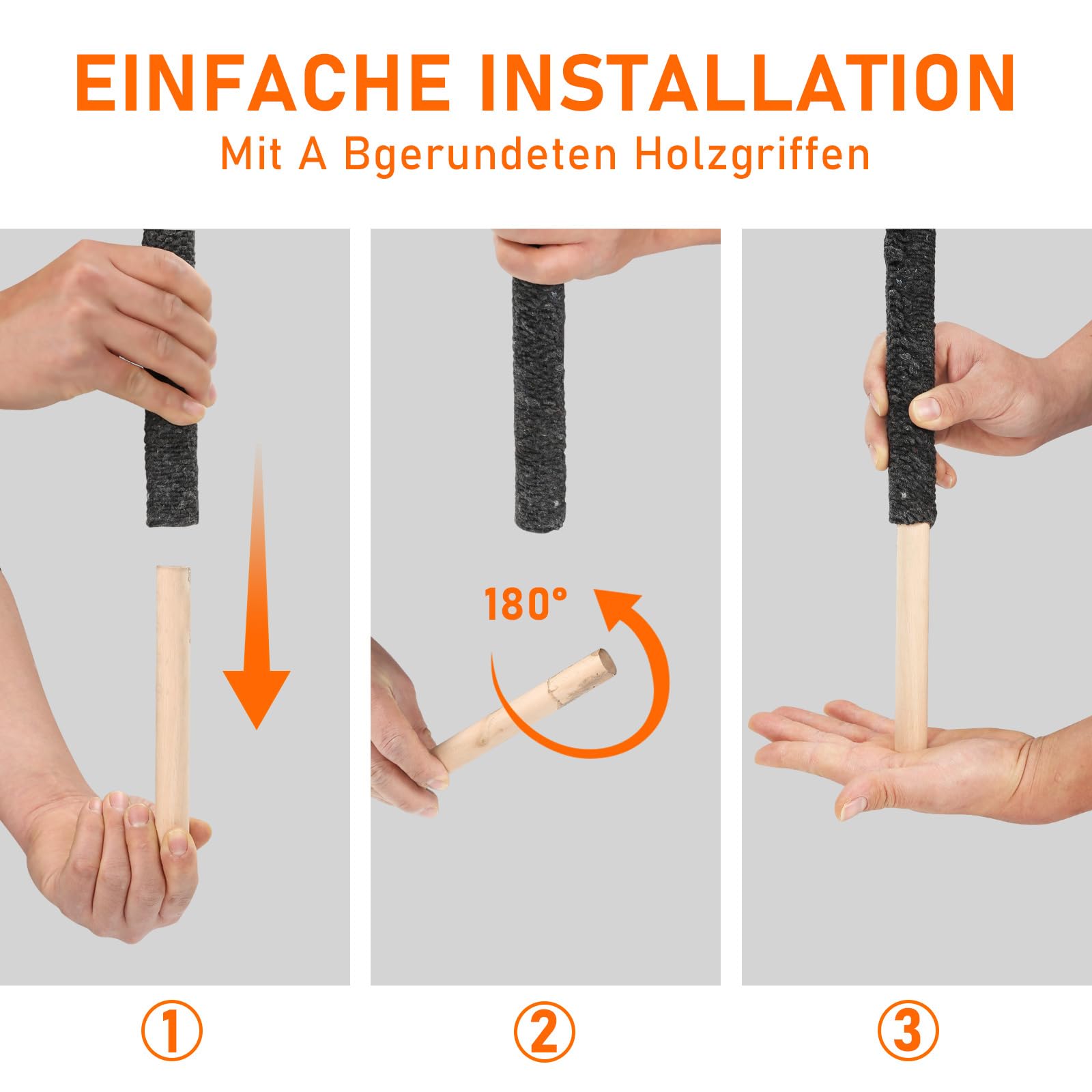 Lospitch 25 torce per esterni, tempo di combustione 45 minuti, cera naturale per bambini, torcia di cera di alta qualità, con protezione per le mani, ideale per esterni, esterni, giardino, escursione